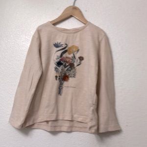 Girls long sleeve shirt (brand: Zara)